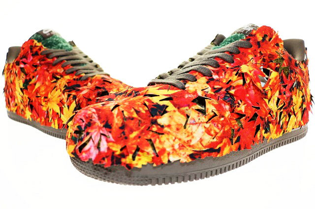 【中古】ナイキ NIKE AIR FORCE 1 '07 LX LEAF CAMO 2025 29cm IM8062-368 エア フォース I ロー リーフカモ 紅葉 【ブランド古着ベクトル】▲■2