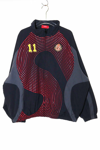樂天商城 - 【中古】シュプリーム SUPREME 24AW S LOGO TRACK JACKET BLACK RED Mサイズ Sロゴ トラック ジャケット ブラック レッド 黒 赤 サッカー ナイロン 【ブランド古着ベクトル】 260528 メンズ 【ベクトル 古着】 260602