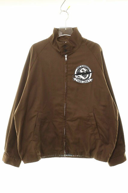 Rakuten - 【中古】ウィズ WHIZ PIT JACKET BROWN L WL-J-155 ジャケット ワッペン ブラウン 【ブランド古着ベクトル】●260428 メンズ 【ベクトル 古着】 260428