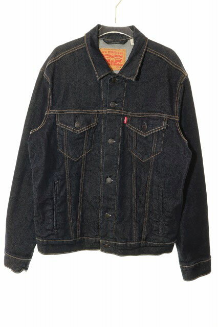 【中古】リーバイス Levi's DENIM JACKET M 72334-0437 デニム ジャケット Gジャン トラッカージャケット インディゴ 【ブランド古着ベクトル】260502 メンズ 【ベクトル 古着】 260502