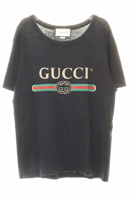 【中古】グッチ GUCCI ロゴ ウォッシ�