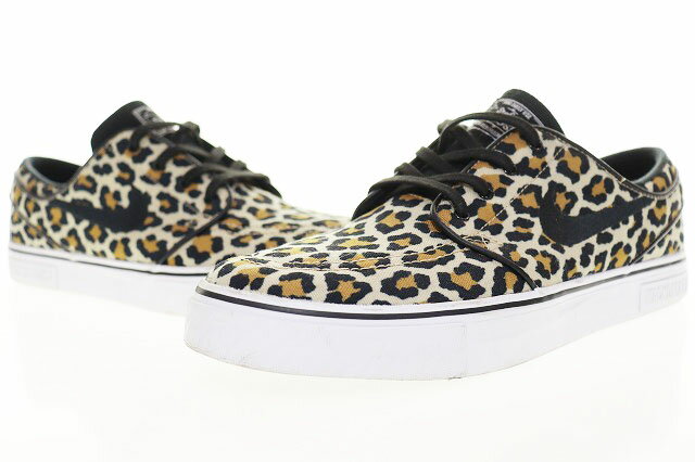 ナイキ NIKE SB × WACO MARIA JANOSKI CNVS OG QS 27cm DA7074-200 ワコマリア ジャノスキー キャンバス レオパード柄 ▲260530 メンズ 260530