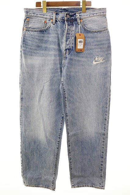 Rakuten - 【中古】リーバイス Levi's × NIKE 25SS BAGGY JEAN W32 L32 002TN0000 ナイキ バギー ジーンズ デニムパンツ ライトブルー 【ブランド古着ベクトル】■260515 メンズ 【ベクトル 古着】 260515