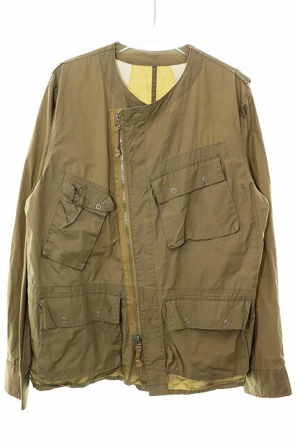 Rakuten - 【中古】アンダーカバー UNDERCOVER M-51型 ミリタリー シャツ ブルゾン サイズ3 ジャケット カーキ 【ブランド古着ベクトル】●260524 メンズ 【ベクトル 古着】 260524