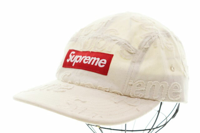 樂天商城 - 【中古】シュプリーム SUPREME 24AW LASERED DENIM CAMP CAP WHITE レーザー デニム キャンプ キャップ 帽子 ホワイト 白 【ブランド古着ベクトル】☆AA★▲ メンズ 【ベクトル 古着】 260606