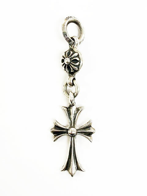 ベクトル プリマベーラ店の【中古】クロムハーツ CHROME HEARTS 1B TNY CH CRS 1ボール タイニー CH クロス チャーム シルバー ネックレス ペンダント トップ インボイス原本 【ブランド古着ベクトル】☆AA★ ▲■ 260628 メンズ レディース 【ベクトル 古着】 260705｜アングル2
