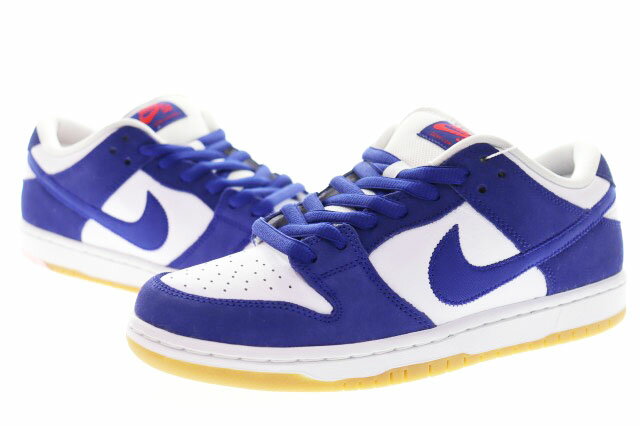 乐天商城 - 【中古】ナイキ NIKE SB DUNK LOW PRO PRM LOS ANGELES DODGERS BLUE 27.5cm DO9395-400 ダンク ロー プロ プレミアム ロサンゼルス ドジャース ガムソール スニーカー 【ブランド古着ベクトル】▲■260605 メンズ 【ベクトル 古着】 260605