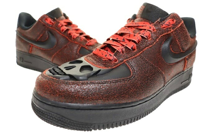 ナイキ NIKE AIR FORCE 1 RETRO HWN QS BLACK 28cm HV2016-001 エア フォース レトロ ハロウィン ブラック ▲260902 メンズ 260902