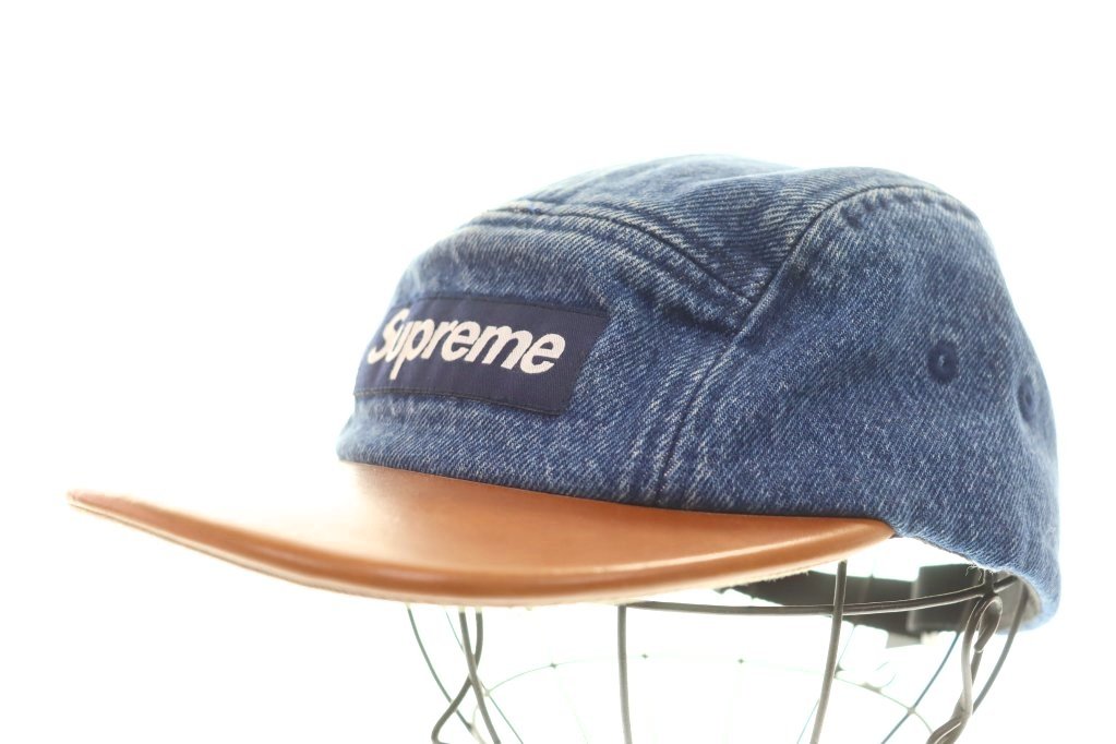 楽天市場】supreme denim logo camp capの通販
