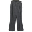 yÁzTu[V SUBLATIONS i HEAVY WOOL GABARDINE FLARE EASY TROUSERS XbNX pc O`FbN O[n 0 XS`S Y yxNg Òz 240213