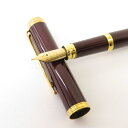 【中古】WATERMAN ウォーターマン IDEAL 万年筆 筆記用具 文房具 ペン先18K ウッド 茶 ブラウン ゴールド その他 【ベクトル 古着】 240409