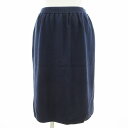 【中古】ジバンシィ GIVENCHY ヌーベルブティック ヴィンテージ タイトスカート ひざ丈 ニット L 紺 ネイビー /UO 1116 レディース 【ベクトル 古着】 241116(4)
