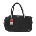 【中古】未使用品 エル ELLE SPORTS スポーツ ミニボストンバッグ ハンドバッグ ナイロン 黒 ブラック レディース 【ベクトル 古着】 250206