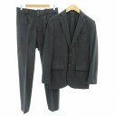 【中古】ザ・スーツカンパニー THE SUIT COMPANY スーツ セットアップ 上下 シングル テーラードジャケット パンツ 2B センターベント センタ...