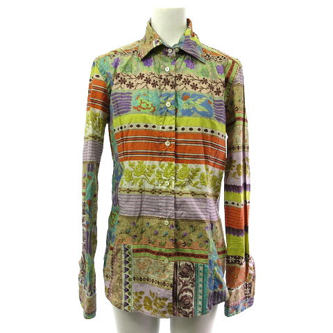【中古】エトロ ETRO シャツ ブラウス 花柄 マルチカラー 42 レディース 【ベクトル 古着】 250425 【中古】エトロ ETRO シャツ ブラウス 花柄 マルチカラー 42 レディース 【ベクトル 古着】 250425