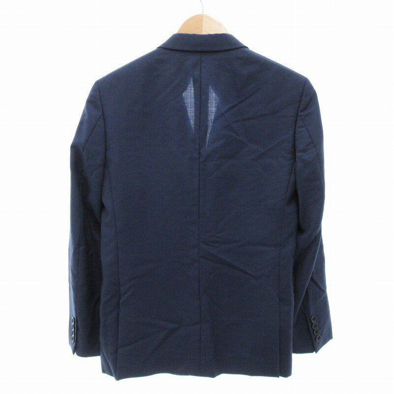 【中古】B&Y ユナイテッドアローズ BEAUTY&YOUTH ビューティー&ユース スーツ セットアップ ジャケット パンツ モヘヤ混 2B 46 紺 ネイビー /FF メンズ 【ベクトル 古着】 250517