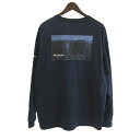 【中古】コロンビア Columbia PM0690 ミラーズクレスト グラフィック ロングスリーブティー 長袖 Tシャツ ロンT ネイビー 紺 M メンズ 【ベクトル 古着】 250519