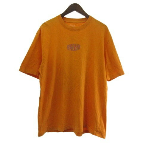 パレス スケートボード PALACE SKATEBOARDS Tシャツ カットソー 半袖 オレンジ L ■GY28 ☆AA★ メンズ  260508