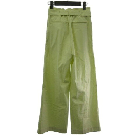 【中古】ミラオーウェン Mila Owen 26SS 09WFP262063 マルチファンクションセミワイドタックパンツ イエロー 0 レディース 【ベクトル 古着】 260624 vectorpremium-19218300 ブランド古着ベクトルプレミアム店 サンプル画像2