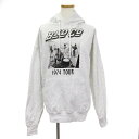 bluescentric ブルースセントリック BAD COMPANY 1974 TOUR HOODIE パーカー プルオーバー 裏起毛 コットン グレー S レディース  230814