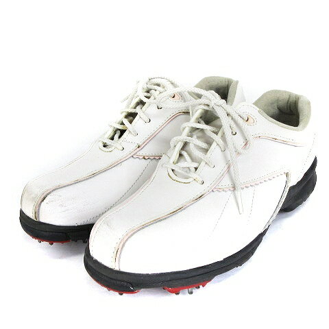 【中古】フットジョイ FootJoy ゴルフシューズ スパイク スニーカー ローカット 48764J 白 ホワイト 23.5 ■SM1 レディース 【ベクトル 古着】 240124ブランドフットジョイ FootJoy表記サイズJPN 23.5 USA 6.5実寸サイズ最大幅：9.5cm　アウトソール：26cm　　色ホワイト状態この商品には下記のようなダメージがあります。 ・全体的に擦れによる汚れあり ・内側に若干の仕様による匂いあり ・紐に汚れ その他に目立ったダメージはなくまだまだご使用いただける商品です。 ※あくまでも中古品ですので掲載写真や記載内容をご確認いただき、ご理解の上ご購入ください。付属品なし備考48764J ・こちらのお品物は店舗で保管しておらず、店頭販売は出来かねます。（※お取り寄せも出来かねます）商品のお問い合わせの回答を休止しております。＊各商品ページの商品詳細等をご確認の上ご購入ください。【中古】フットジョイ FootJoy ゴルフシューズ スパイク スニーカー ローカット 48764J 白 ホワイト 23.5 ■SM1 レディース 【ベクトル 古着】 240124状態ランク　”B”詳細については、下記および「状態ランクについて」ページをご覧ください。未使用・新品の商品ほぼ新品同様の商品使用感が少なく、かなり状態の良い商品使用感はあるが、傷や汚れの少ない商品使用感の他、傷や汚れが見られる商品かなり大きな傷みがある難あり商品※S〜CランクはUSED品となりますので、使用感をご理解の上でご入札下さい。状態ランクについてinformationブランドフットジョイ FootJoy表記サイズJPN 23.5 USA 6.5実寸サイズ最大幅：9.5cm　アウトソール：26cm　　色ホワイト状態この商品には下記のようなダメージがあります。 ・全体的に擦れによる汚れあり ・内側に若干の仕様による匂いあり ・紐に汚れ その他に目立ったダメージはなくまだまだご使用いただける商品です。 ※あくまでも中古品ですので掲載写真や記載内容をご確認いただき、ご理解の上ご購入ください。付属品なし備考48764J ・こちらのお品物は店舗で保管しておらず、店頭販売は出来かねます。（※お取り寄せも出来かねます）商品のお問い合わせの回答を休止しております。＊各商品ページの商品詳細等をご確認の上ご購入ください。本商品は一点物です他サイトや店舗にて販売している商品です。多少のお時間差にて欠品になることもございます。予めご了承頂ますようお願い致します。ベクトル・サイズガイドはこちらこの商品と同じブランドの商品を見る