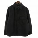 未使用品 ユニクロ UNIQLO ユニクロユー タグ付き 20AW フリース シャツジャケット 長袖 ウール混 ダークブラウン 茶系 M ■SM1 メンズ  240323