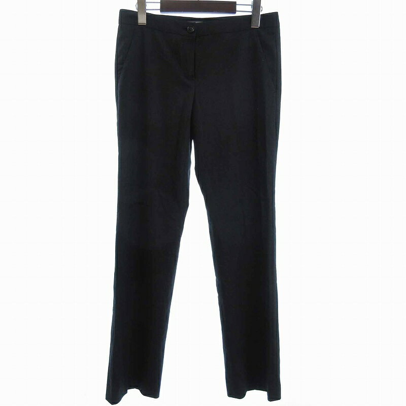 【中古】セオリーリュクス theory luxe スラックス パンツ ロング テーパード ウール 03-0306437 ダークグレー 38 M位 ■GY09 レディース 【ベクトル 古着】 241219