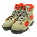 【中古】未使用品 ドロミテ DOLOMITE タグ付き トレッキングシューズ 登山靴 ブーツ 赤 ベージュ 39 メンズ 【ベクトル 古着】 250325(4)