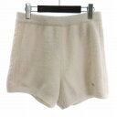 【中古】ジェラートピケ gelato pique 22SS モコショートパンツ シャギー バニー ピンク F ■OOM レディース 【ベクトル 古着】 2504...