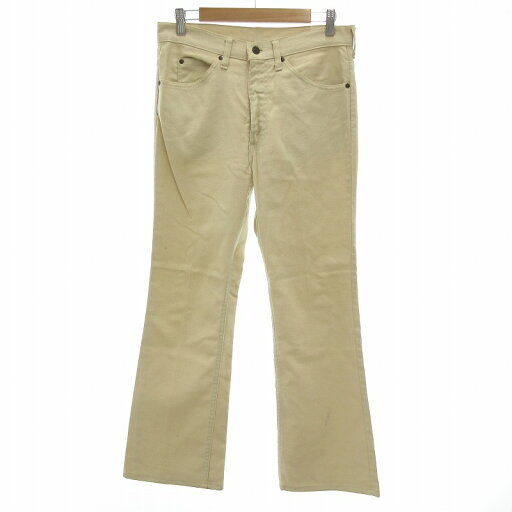 【中古】リーバイス Levi's ヴィンテージ 70s 白タブ TALON パンツ ブーツカット ベージュ SF207 /UO メンズ 【ベクトル 古着】 250429 【中古】リーバイス Levi's ヴィンテージ 70s 白タブ TALON パンツ ブーツカット ベージュ SF207 /UO メンズ 【ベクトル 古着】 250429