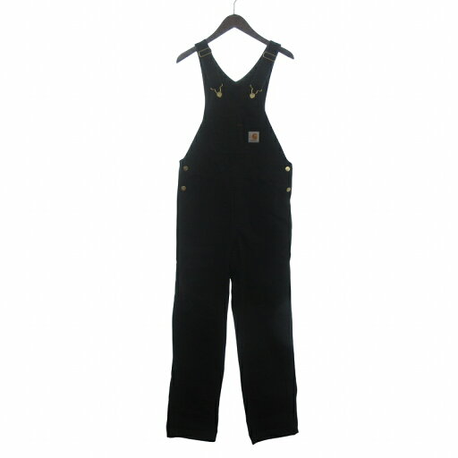 【中古】カーハート carhartt BIB OVERALL オーバーオール サロペット コットン I026462.89.02.32 黒 ブラック 28X32 メンズ 【ベクトル 古着】 250429 【中古】カーハート carhartt BIB OVERALL オーバーオール サロペット コットン I026462.89.02.32 黒 ブラック 28X32 メンズ 【ベクトル 古着】 250429