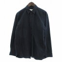 【中古】未使用品 タグ付き ウィーウィル WEWILL シャツ 無地 胸ポケット 長袖 1 紺 ネイビー メンズ 【ベクトル 古着】 250624