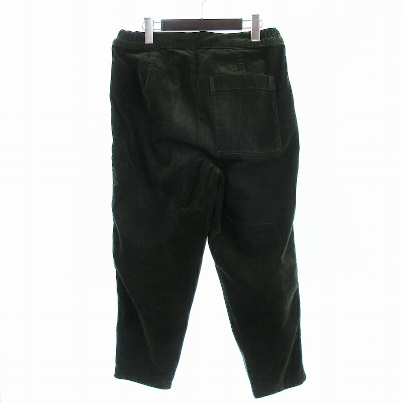 【中古】バブアー Barbour コーデュロイパンツ ボタンフライ 細畝 1902025 緑 グリーン S メンズ 【ベクトル 古着】 250802