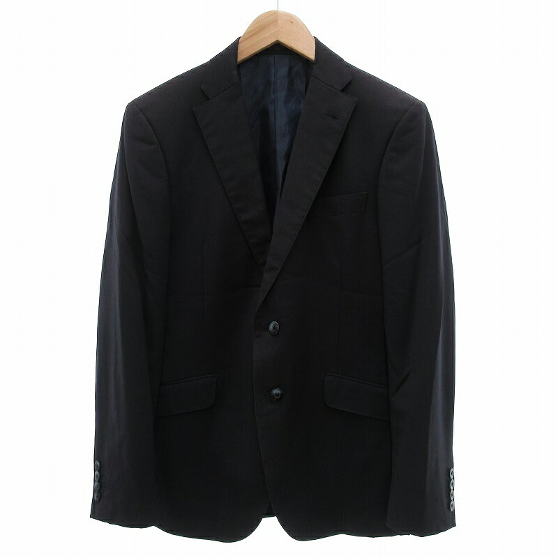 【中古】REDA スーツ 3点セット 3ピース セットアップ ジャケット パンツ ベスト ジレ ダークネイビー /UO メンズ 【ベクトル 古着】 250810