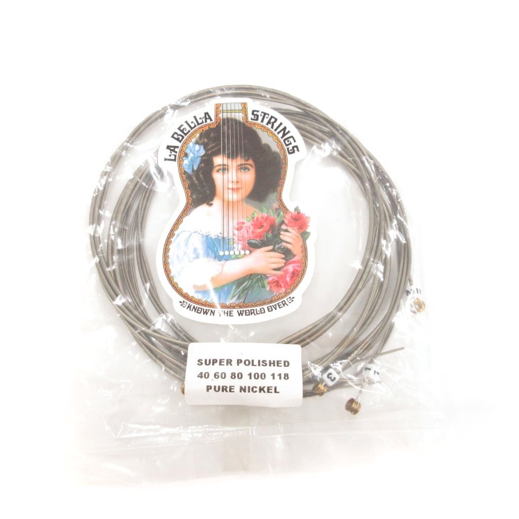 【中古】未使用品 LA BELLA STRINGS ベース弦 5弦 40 60 80 100 118 シルバーカラー /AE その他 【ベクトル 古着】 250821