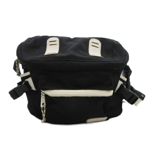 【中古】エックスガール x-girl × MAKAVELIC メッセンジャーバッグ ショルダー 斜め掛け 黒 ブラック /FF レディース 【ベクトル 古着】 251021