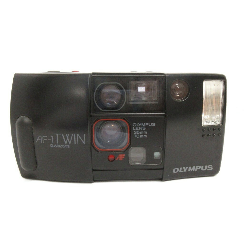 【中古】オリンパス OLYMPUS カメラ フィルム オートフォーカス AF-1 TWIN ぬれピカ 2焦点 黒 ブラック ジャンク その他 【ベクトル 古着】 251029