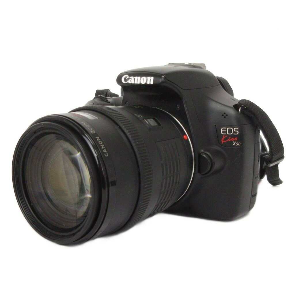 【中古】キャノン CANON EOS Kiss X50 デジタル一眼レフカメラ レンズ付き 35-105mm DS126291 黒 ブラック その他 【ベクトル 古着】 251110