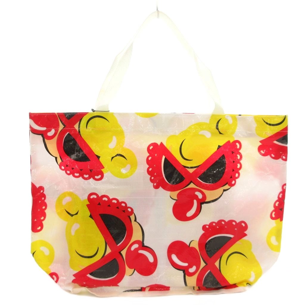 【中古】ヒステリックミニ Hysteric MINI レジャーセット 3点 セット レザーシート バッグ タオル 総柄..