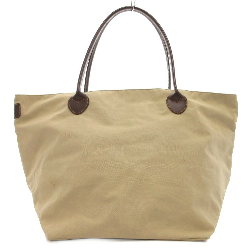 【中古】エルベシャプリエ Herve Chapelier トートバッグ ハンドバッグ 鞄 緑 グリ...