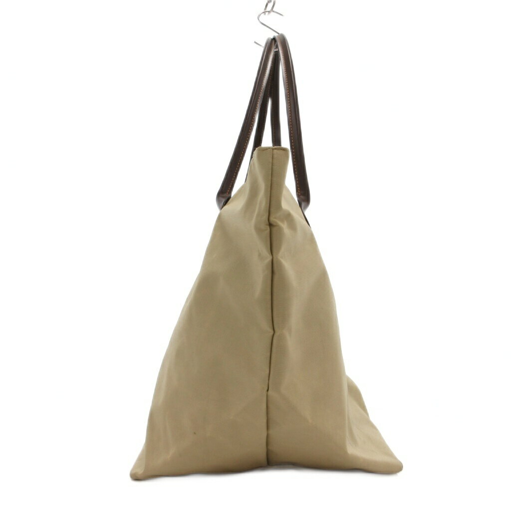 【中古】エルベシャプリエ Herve Chapelier トートバッグ ハンドバッグ 鞄 緑 グリ...