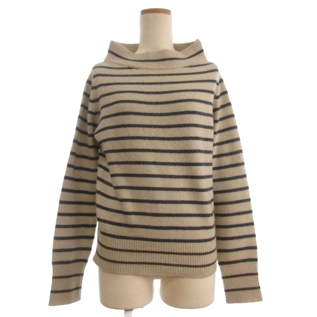 Max Mara マックスマーラ ニット・セーター M 白 【古着】【中古】【送料無料】 Max Mara - Max Mara マックスマーラ ニット・セーター M 白 【古着