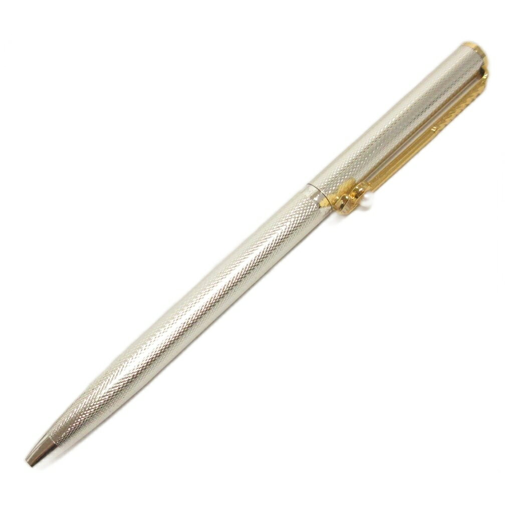 【中古】ミキモト MIKIMOTO ボールペン ツイスト式 パール付き シルバーカラー 筆記用具 ■GY99 レディース 【ベクトル 古着】 260502