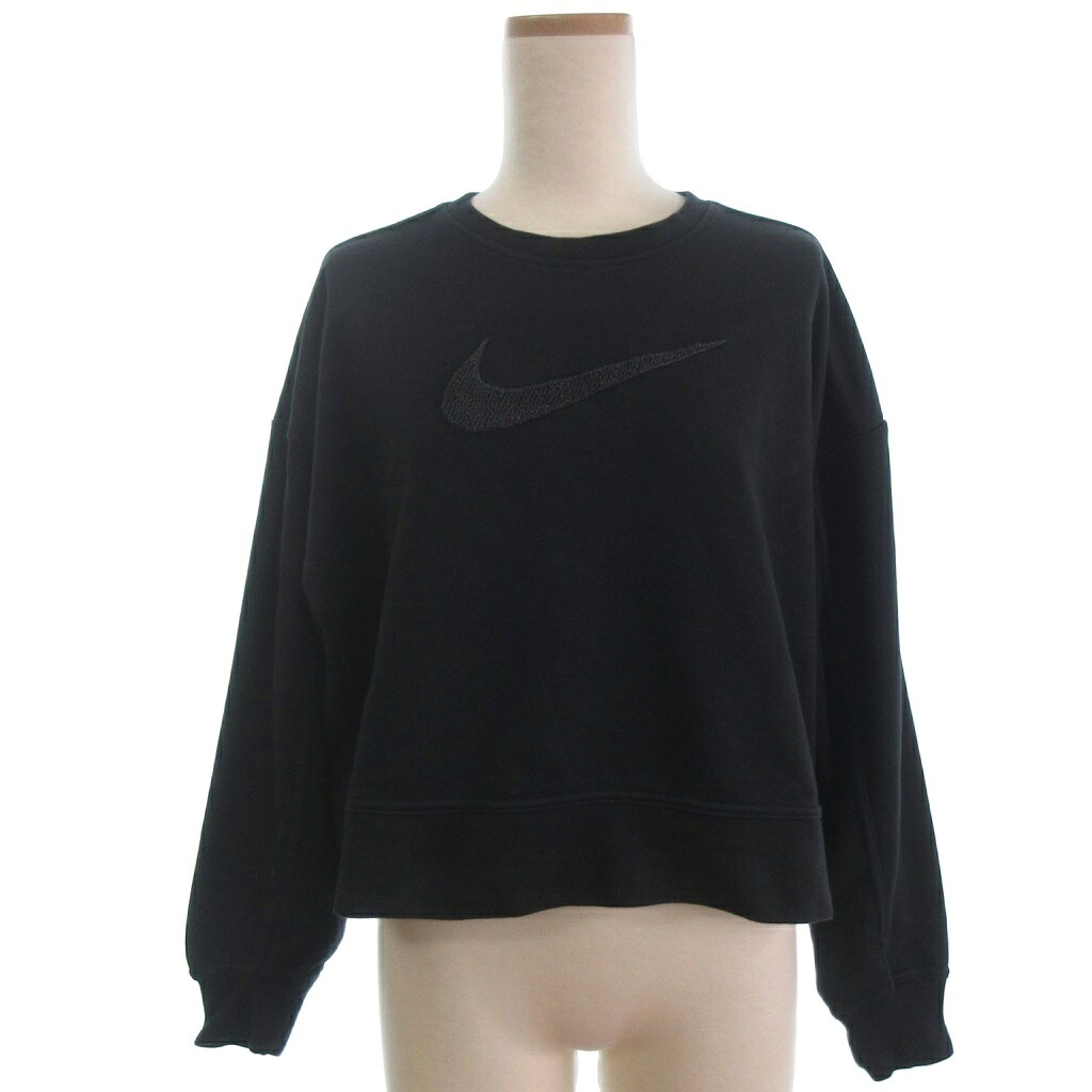 【中古】ナイキ NIKE クロップド スウェット トレーナー DJ0775-010 黒 ブラック M レディース 【ベクトル 古着】 260428ブランドナイキ NIKE表記サイズM実寸サイズ身幅：58cm　着丈：49cm　ゆき丈：75cm　　素材綿 ポリエステル色黒状態・全体的に毛羽立ち ・若干色褪せ ・ネックラインに薄汚れ その他に目立ったダメージはなく、問題なくご使用いただける商品です。 ※あくまでも中古品ですので掲載写真や記載内容をご確認いただき、ご理解の上ご購入ください。備考(株)ナイキジャパン商品のお問い合わせの回答を休止しております。＊各商品ページの商品詳細等をご確認の上ご購入ください。【中古】ナイキ NIKE クロップド スウェット トレーナー DJ0775-010 黒 ブラック M レディース 【ベクトル 古着】 260428状態ランク　”AB”詳細については、下記および「状態ランクについて」ページをご覧ください。未使用・新品の商品ほぼ新品同様の商品使用感が少なく、かなり状態の良い商品使用感はあるが、傷や汚れの少ない商品使用感の他、傷や汚れが見られる商品かなり大きな傷みがある難あり商品※S〜CランクはUSED品となりますので、使用感をご理解の上でご入札下さい。状態ランクについてinformationブランドナイキ NIKE表記サイズM実寸サイズ身幅：58cm　着丈：49cm　ゆき丈：75cm　　素材綿 ポリエステル色黒状態・全体的に毛羽立ち ・若干色褪せ ・ネックラインに薄汚れ その他に目立ったダメージはなく、問題なくご使用いただける商品です。 ※あくまでも中古品ですので掲載写真や記載内容をご確認いただき、ご理解の上ご購入ください。備考(株)ナイキジャパン商品のお問い合わせの回答を休止しております。＊各商品ページの商品詳細等をご確認の上ご購入ください。本商品は一点物です他サイトや店舗にて販売している商品です。多少のお時間差にて欠品になることもございます。予めご了承頂ますようお願い致します。ベクトル・サイズガイドはこちらこの商品と同じブランドの商品を見る