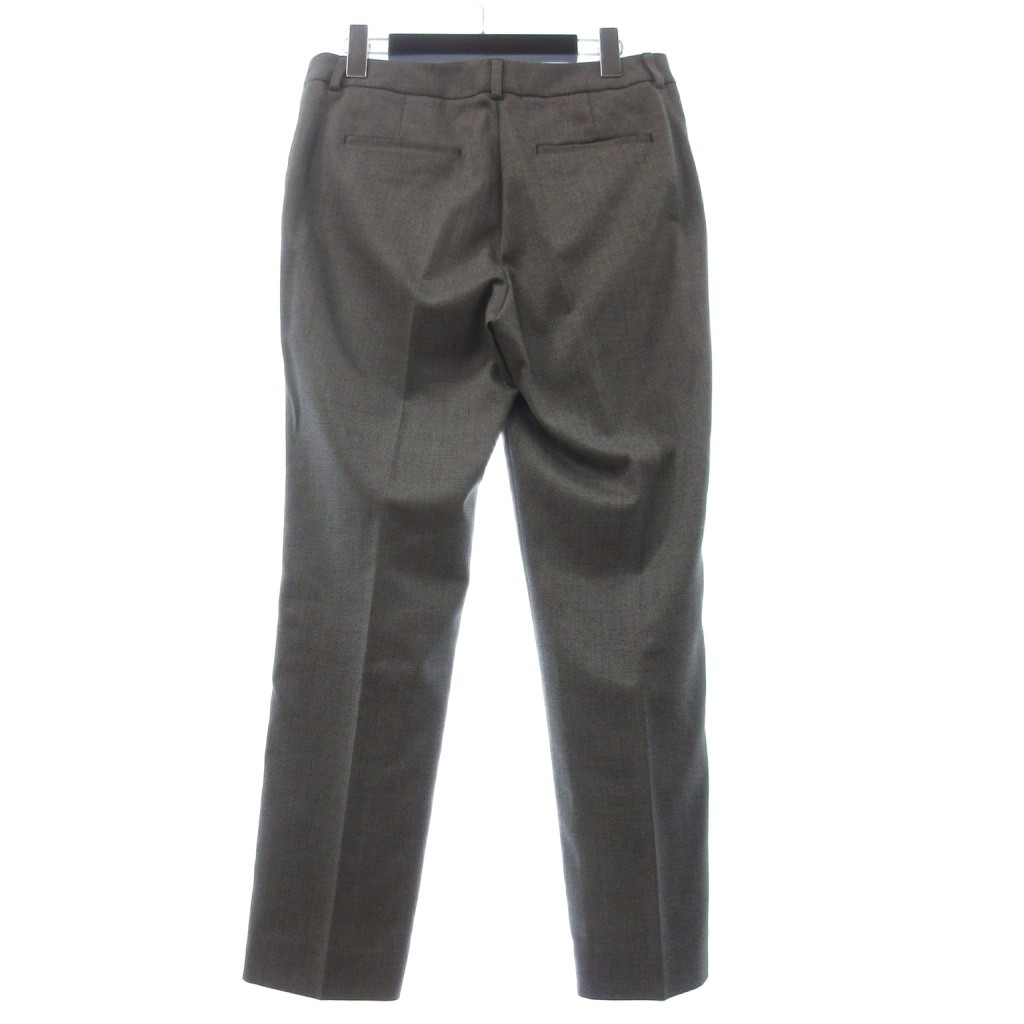 【中古】デミルクス ビームス Demi-Luxe BEAMS スラックス パンツ グレー 40 レデ...