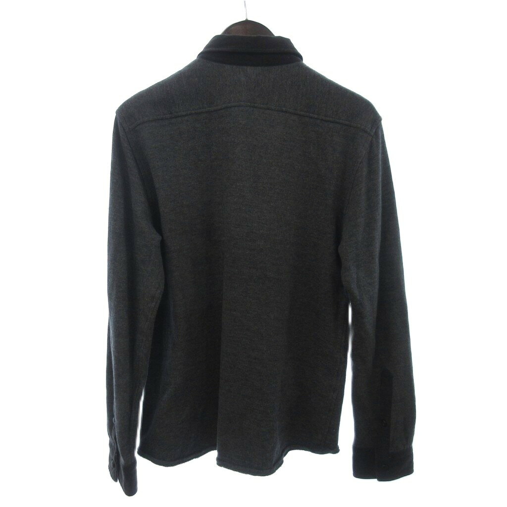 中古 バーバリーブラックレーベル BURBERRY BLACK LABEL スウェットシャツ 長袖 コットン ロゴ刺繍 裏毛 ダ vectorpremium-19133653 ブランド古着ベクトルプレミアム店 サンプル画像2