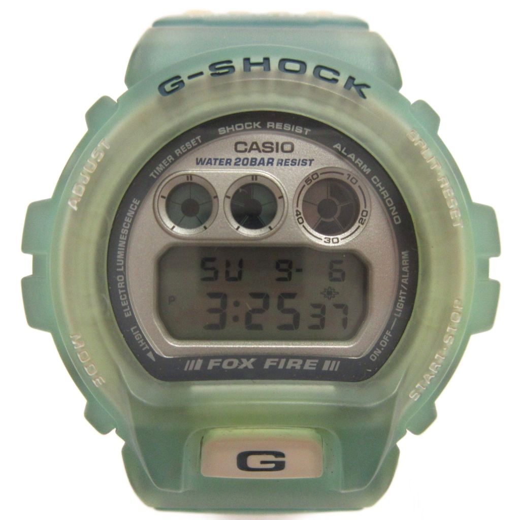 【中古】カシオジーショック CASIO G-SHOCK W.C.C.S. 世界サンゴ礁 腕時計 デジタル クオーツ スケルトン DW-6900WC-3T 緑 グリーン ウォッチ メンズ 【ベクトル 古着】 260906