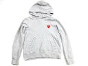 プレイコムデギャルソン PLAY COMME des GARCONS パーカー スウェット プルオーバー 長袖 size M グレー ○ レディース 【中古】【ベクトル 古着】 170928 ブランド古着ベクトルプレミアム店