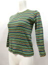トリココムデギャルソン tricot COMME des GARCONS TT020120 長袖 カットソー マルチボーダー ニット レディース 【中古】【ベクトル 古着】 171022 ブランド古着ベクトルプレミアム店