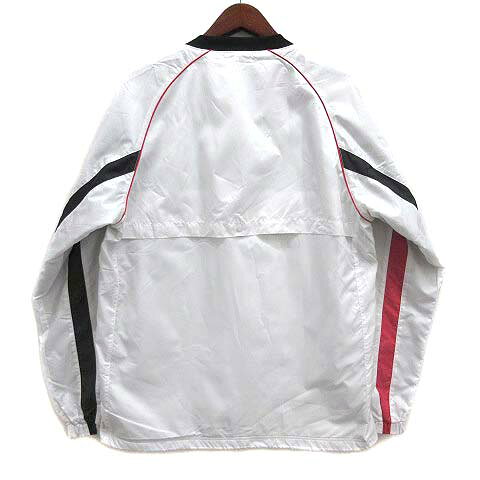 【中古】ダンロップ DUNLOP ウインドブルゾン Vネック プルオーバー ホワイト 白 M...